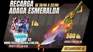 Free Fire Grátis! Pacote feminino DJ Glow, prancha, paraquedas e banner  será liberado no jogo