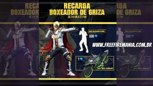 NOVAS RECOMPENSAS DA RECARGA ACUMULATIVA - FREEFIRENEWS