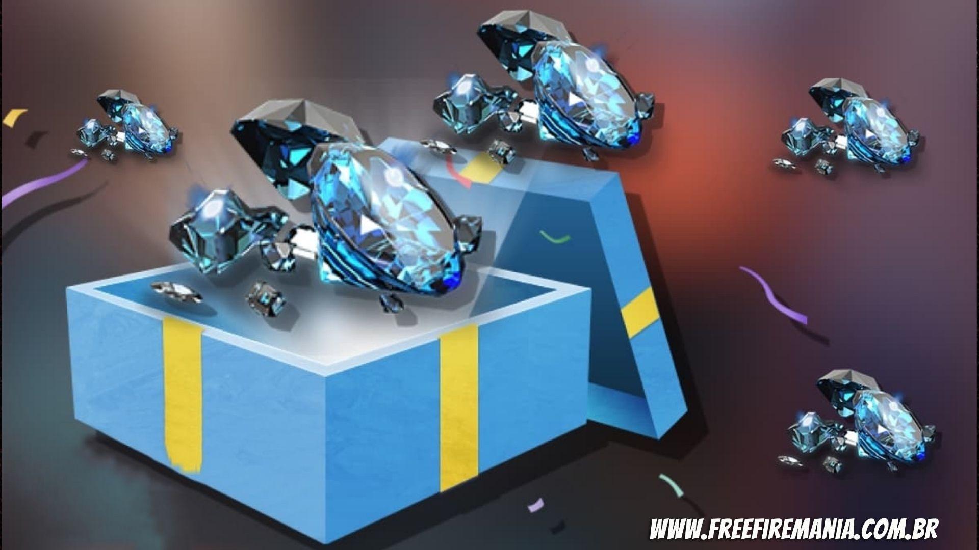 Free Fire: evento de recarga concede 110% de bônus em diamantes