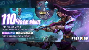 Recarga Free Fire: promoção dá bônus de 110% em diamantes no mês de agosto,  veja como conseguir